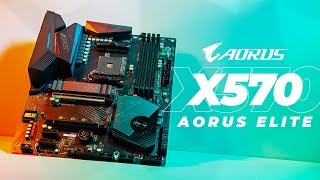 Gigabyte X570 AORUS ELITE  First Look and Overview [upl. by Alcinia524]