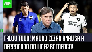 quotTUDO ERRADO O BOTAFOGO COMETEU VÁRIOS ERROS E pra mimquot Mauro Cezar FALA TUDO da DERROCADA [upl. by Stillmann]