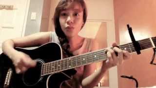 Take A Bow  Rihanna Acoustic Guitar Cover by Jenine Renée [upl. by Hera]