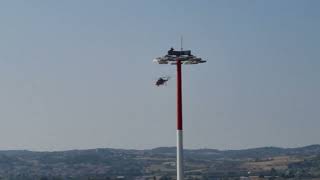 Thessaloniki Airport LGTS  S64 Erickson FireFighting Helicopters TakingOff  4K HDR 60fps [upl. by Staci647]