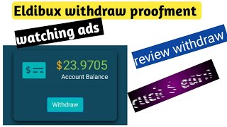 Eldibux withdraw proofment real or fake [upl. by Ynnod]