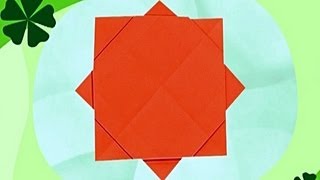 How to make a Paper Sun Tutorial  Paper Friends 22  Origami for Kids [upl. by Noah862]