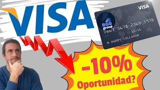 💥VISA V en caida💥 Oportunidad de compra Actualizamos analisis y VALORACION [upl. by Knox901]