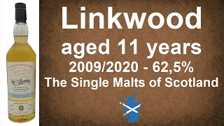 Linkwood aged 11 years 20092020  625 The Single Malts of Scotland Whisky Review by WhiskyJason [upl. by Eliga]