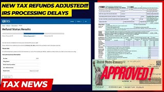 2024 IRS TAX REFUND UPDATE  New Refunds Approved Delays Codes 570 971 Tax Return Holds [upl. by Lrak799]