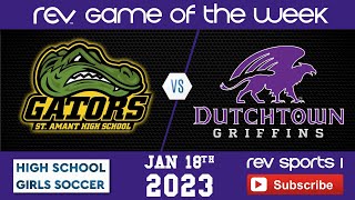 District 6 – Div I Girls Soccer • STA Lady Gators 882 30 Vs DTHS Lady Griffins 1122 30 [upl. by Hightower]