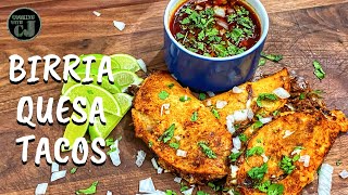 The Best BIRRIA DE RES  Ninja Foodi  Instant Pot Birria Quesa Tacos Recipe  Birria Consome Recipe [upl. by Millburn]