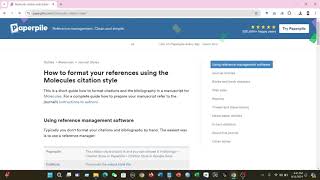 All reference style lists in paperpile EndNote Mendeley Zotero Papers and others [upl. by Bondon900]