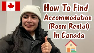 How To Find Accommodation Room Rental In Canada [upl. by Ecnaled]