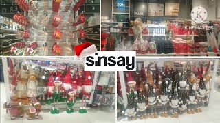 SINSAY💥💥NOWOŚCI🎅ŚWIĘTA 2024🎄 DEKORACJE ŚWIĄTECZNE🛍 [upl. by Newton]