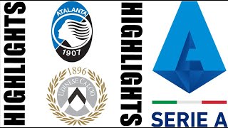 Atalanta 21 Udinese Highlights  Serie A 20242025 [upl. by Corvese158]