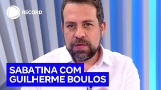 Assista à íntegra da entrevista com Guilherme Boulos candidato do PSOL à Prefeitura de SP [upl. by Neras754]