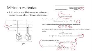 Sección 22055 Estufas monofásicas conectadas en acometidas o alimentadores trifásicos NFPA 70 [upl. by Ueihtam]