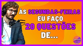 Era Sempre Assim Que Ele Fazia para Estudar Para o Concurso Público às SegundasFeiras [upl. by Ahseirej546]