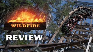 Wildfire Review Kolmården Insane RMC Wooden Roller Coaster [upl. by Akieluz]