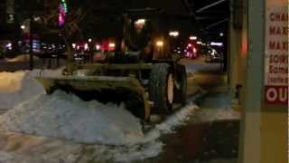 Spectacular snow removal in Montreal [upl. by Fermin]