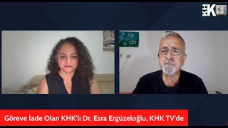 İADE OLAN AKADEMİSYEN KHKLI DR ESRA ERGÜZELOĞLU KHK TVDE [upl. by Ilbert884]