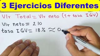 Como calcular el IGV  diferentes EJEMPLOS y situaciones Impuesto General a las Ventas [upl. by Arved]