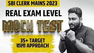 SBI Clerk Mains Real Exam Level Mock Test  SBI Clerk Mains Free Crash Course  Career Definer [upl. by Portie968]