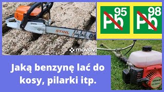 57 Jaka benzyna do kosy pilarki itp Czy zalanie Pb98 ma sens [upl. by Huxham]