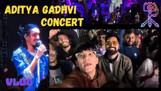 Aditya Gadhvi Concert Live Ahmedabad  Kushal Mistry Vlog [upl. by Anerahs]