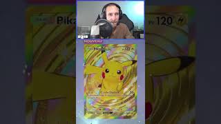 PIKACHU EX GOLD EN OUVERTURE DE BOOSTER TCG POCKET pikachupikachugoldfullart pokemonpocket [upl. by Mailand]