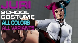 コスチューム「学生服」：ジュリ JURI SCHOOL COSTUME ALL COLORS VARIATIONS [upl. by Rashidi]