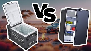 UPRIGHT FRIDGE VS ENGEL CAMP FRIDGE why we chose the BUSHMAN [upl. by Mccarty]