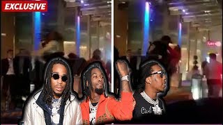 MIGOS QUAVO AND OFFSET TRY JUMPING WAY BIGGER GUY Fail Miserably HUX [upl. by Cathryn]