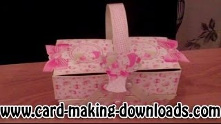 How To Make A Cantilever Box wwwcardmakingdownloadscom [upl. by Rehpotsihrc114]