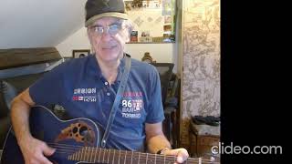 societe anonyme deddy mitchell cover guitare voix [upl. by Yroffej]