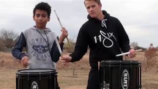 Drummer Boy Justin Bieber Snare Cover  Sabian Carthen amp Jackson Forester [upl. by Doggett]