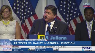 Full speech Gov JB Pritzker speaks on primary night [upl. by Misti]