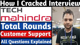 How I Cracked Tech Mahindra Interview 2024  Tech Mahindra Interview Question And Answer😍 [upl. by Ibob]