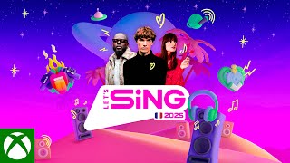 LET’S SING 2025 – Trailer de lancement  Xbox France [upl. by Ellerihs]