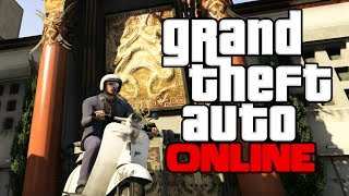 GTAV Online Moments  Faggio Assassin [upl. by Hcirteid518]