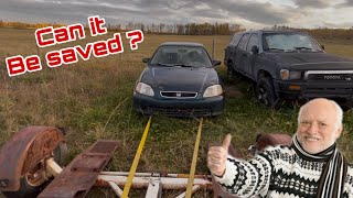 Honda civic field rescue  will this even work [upl. by Hunley]