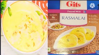 Instant Rasmalai Recipe without soaking in suger syrupGits RasmalaiInstant Rasmalai [upl. by Ylim]