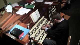 Improvisation on quotVeni creator spiritusquot James Kennerley organist [upl. by Aneelehs]