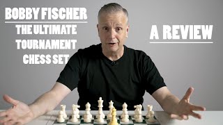 CHESS SET REVIEW Bobby Fischer Chess Piece Set – The Ultimate Tournament Chess Set WEGames [upl. by Eiwoh]