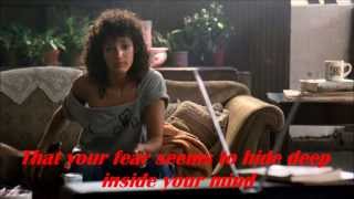 Flashdance Irene Cara  What a Feeling Lyrics HQ [upl. by Suoirad]