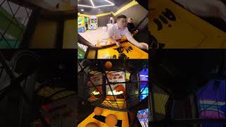 round 3 538 points 5 balls  street basketball arcade game machine shorts basketball [upl. by Akcirderf]