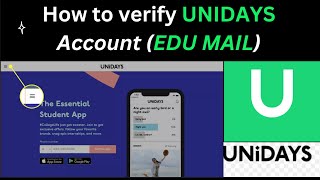 How to verify UNIDAYS Account Edu mail Free AirPods amp Apple Pencil  Verify Apple Unidays Account [upl. by Ymeraj]