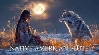 Moonlit Sacred Connection  Native American Flute Music for Heal Your Mind Deep Sleep Meditation [upl. by Neltiak]