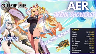 Aer Penetration Necklace Arena Showcase ft Laplace  Tank Busters  Outerplane [upl. by Tnomed]