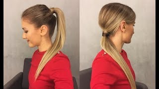 Proste fryzury  KUCYK  Simple hairstyles  PONYTAIL [upl. by Azil]