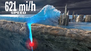 How Giant Tsunamis Work [upl. by Aerdnaek]