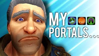 Removal Of PORTALS In 815  WoW Battle For Azeroth 815 [upl. by Addia932]