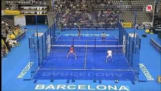 Final Padel World Championship 2012 Barcelona [upl. by Hnamik]