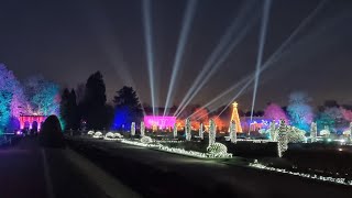 Trentham Gardens Christmas Lights 🎄 2022 [upl. by Hagar]